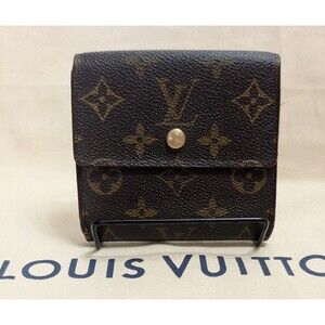 LOUIS VUITTON Monogram Portefeuille Elise Wallet TH1928 Vintage 1998 Authentic